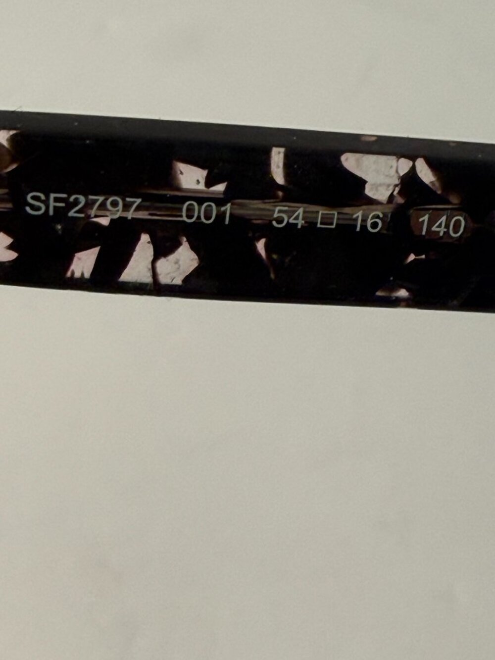 SALVATORE FERRAGAMO SF 2797 001 Cat Eye Glasses NWOT - Picture 7 of 9